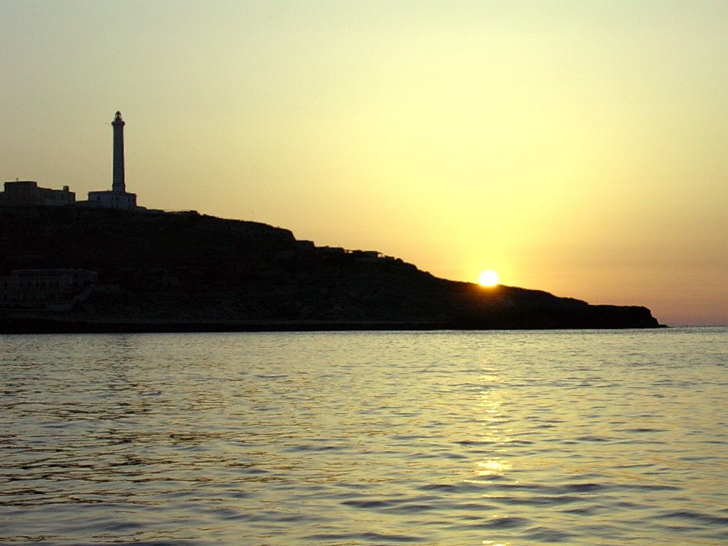 Faro di Santa Maria di Leuca al tramonto